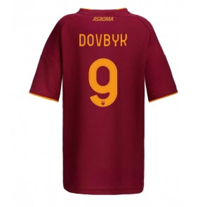 AS Roma Artem Dovbyk #9 Hjemmebanetrøje Dame 2025-26 Kortærmet